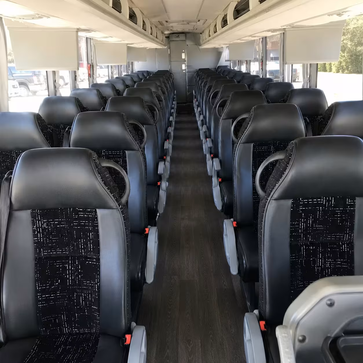 salinas charter bus interior
